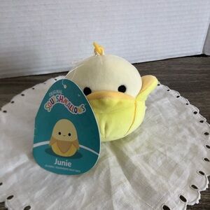 Squishmallows Junie the Banana Keychain
